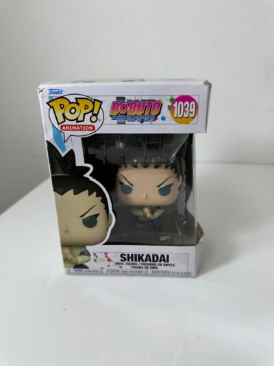 Funko POP! Boruto - Shikadai (1039) - Produto na Caixa Original (danificada)