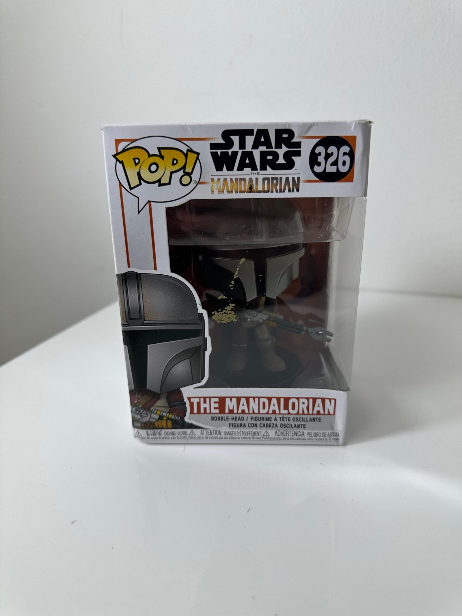 Funko POP! Star Wars The Mandalorian - The Mandalorian (326) - Produto na Caixa Original - Produto na Caixa Original