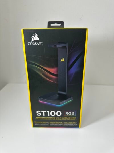Corsair - ST100 RGB - Headset Stand With 7.1 Surround Sound - Produto Novo (Lacrado)