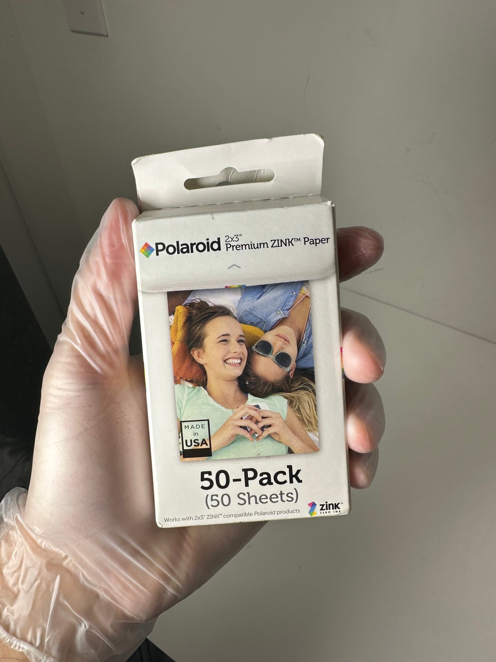 Polaroid - Filme de 50 fotos - 2x3" Premium ZINK Paper - Produto Novo (Na Caixa)