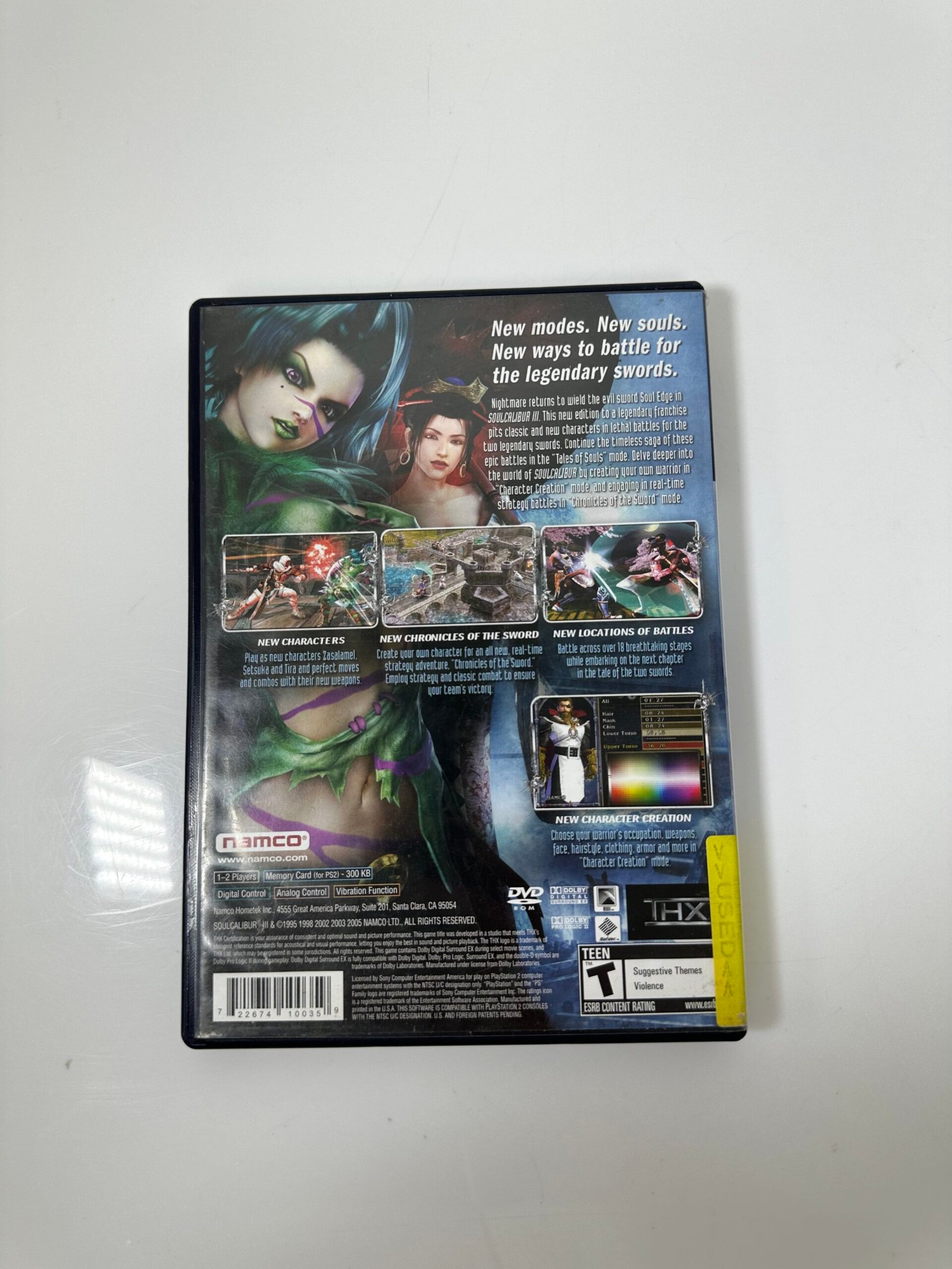 Soulcalibur 3 - Playstation 2 - Produto Usado - Imagem 4
