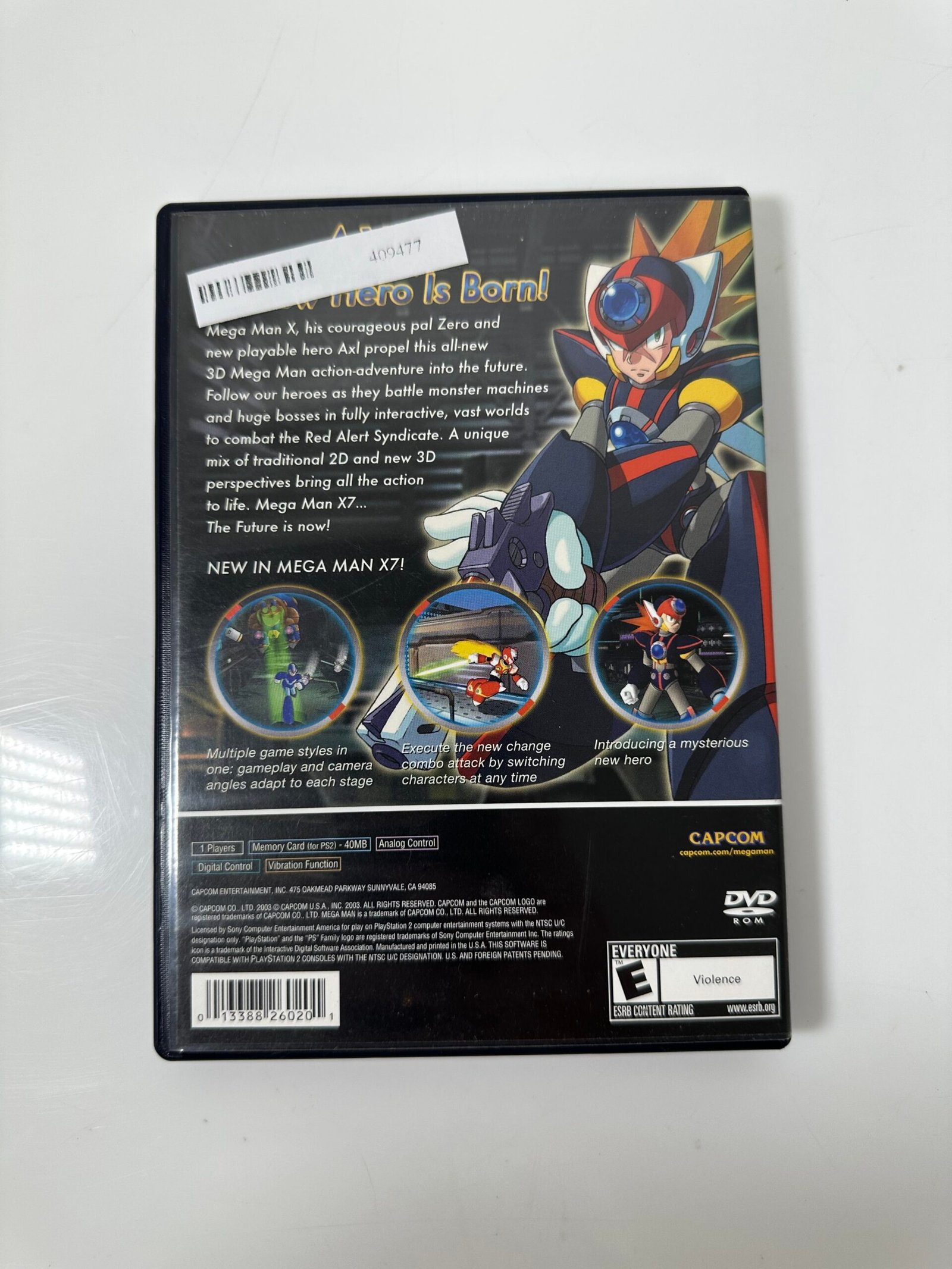 Megaman X7 - Playstation 2 - Produto Usado - Imagem 4