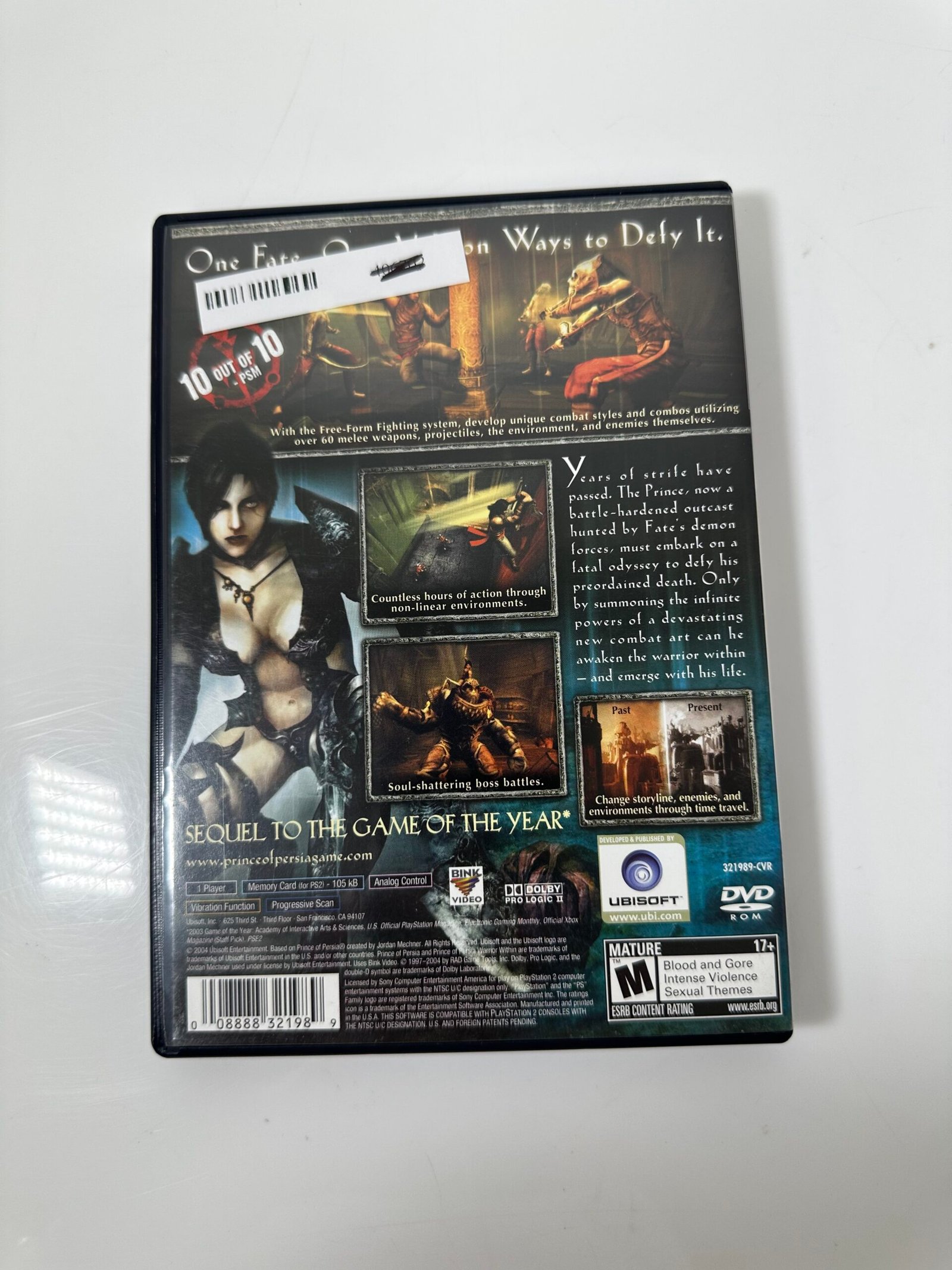 Prince of Persia Warrior Within - Playstation 2 - Produto Usado - Imagem 4