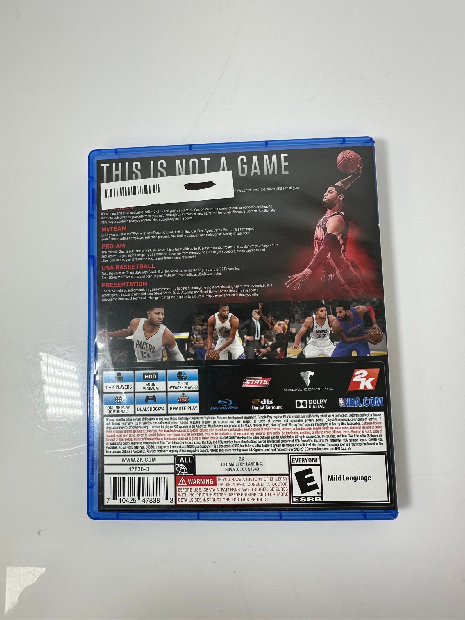 NBA 2K17 - Playstation 4 - Produto Usado - Imagem 4
