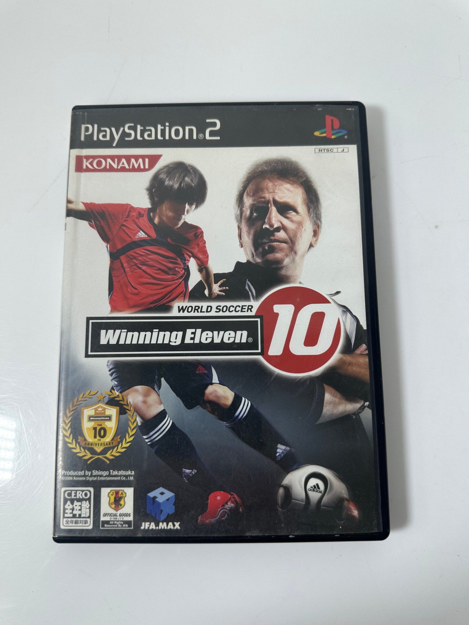 Winning Eleven 10 - Playstation 2 - Produto Usado
