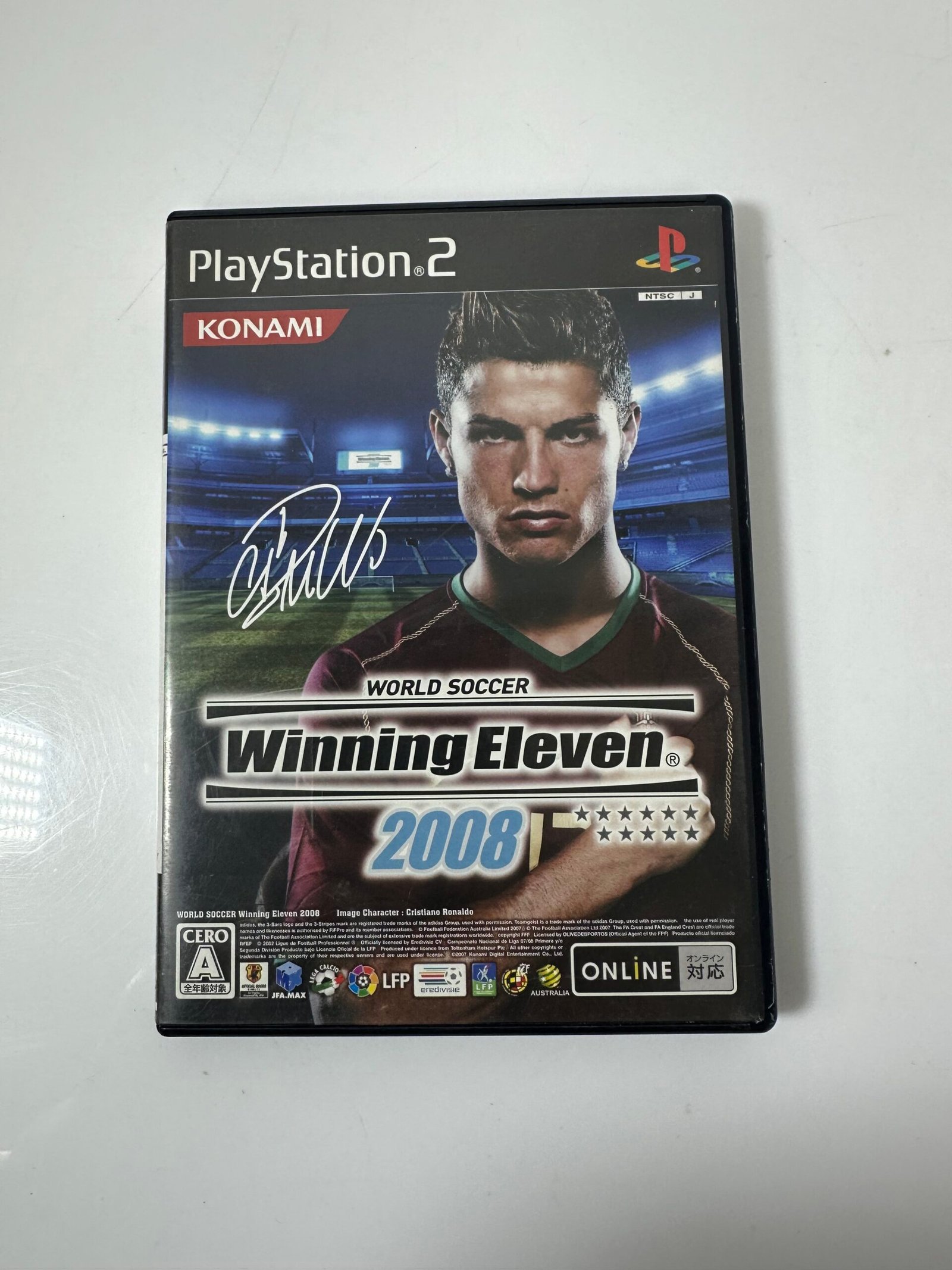 Winning Eleven 2008 - Playstation 2 - Produto Usado