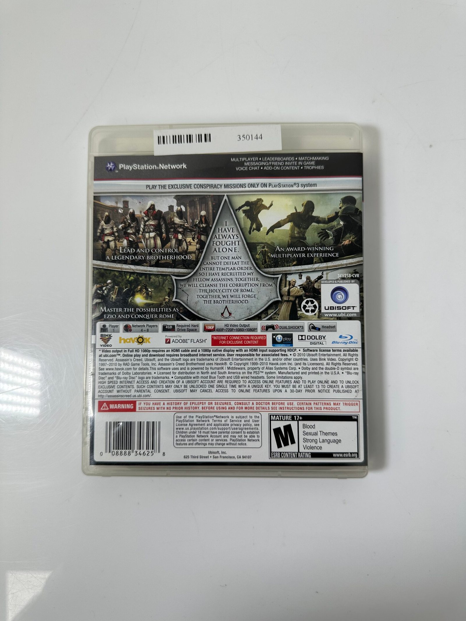 Assassin's Creed Brotherhood - Playstation 3 - Produto Usado - Imagem 4