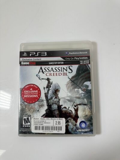 Assassin's Creed III - Playstation 3 - Produto Usado - Segunda Unidade