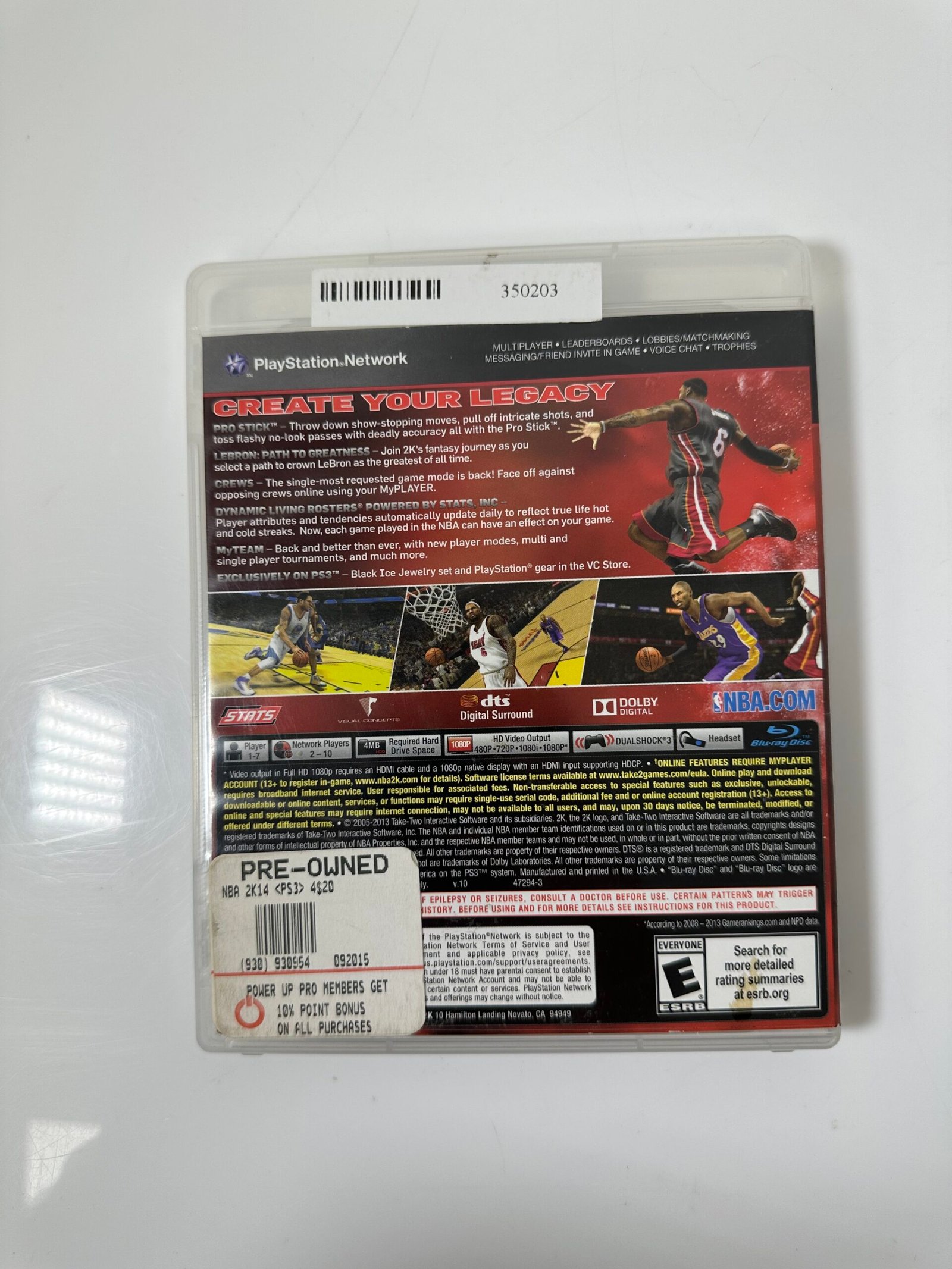 NBA 2K14 - Playstation 3 - Produto Usado - Imagem 4