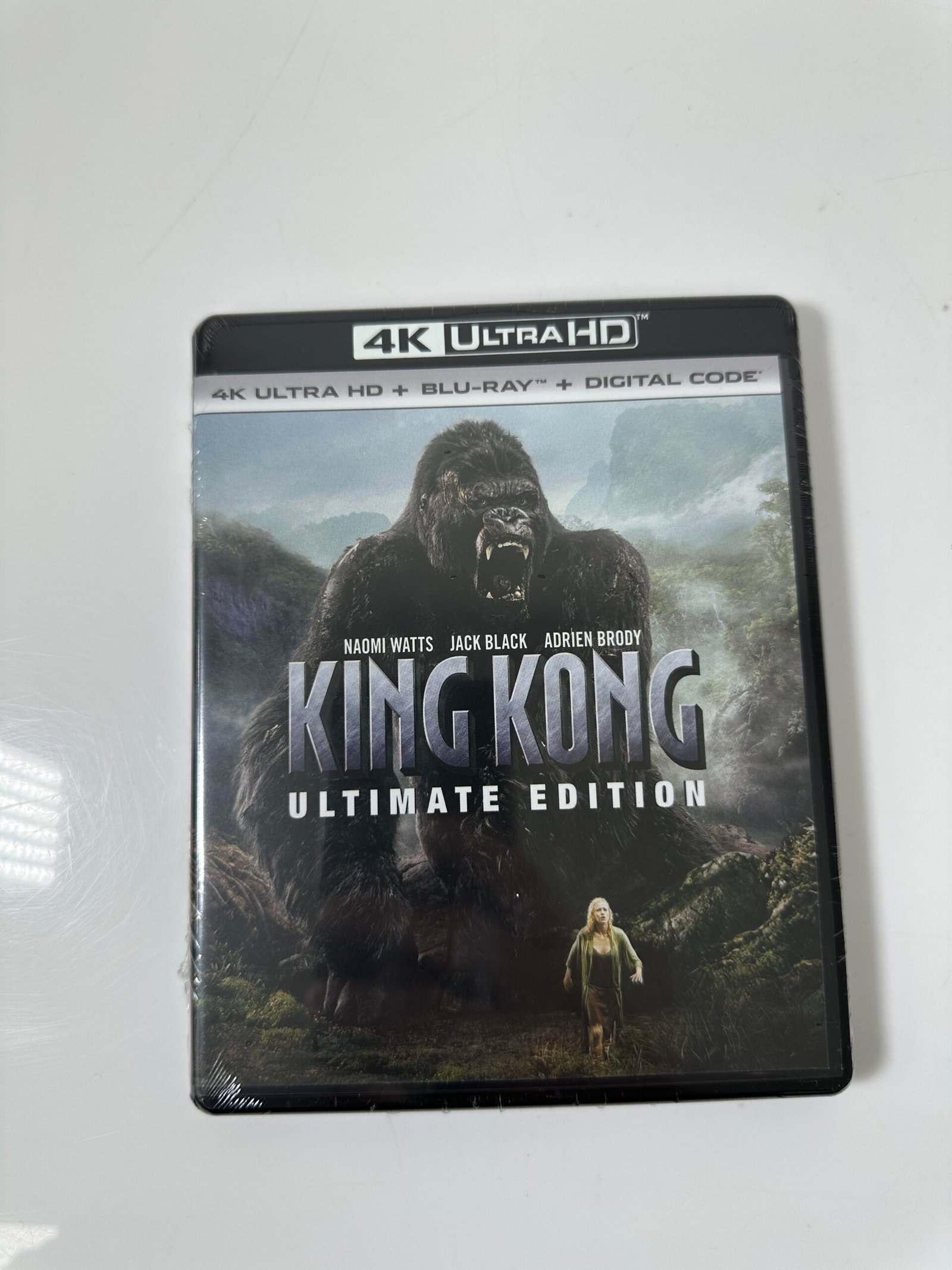 King Kong Ultimate Edition - 4K ULTRA HD + Blu-Ray + Digital - Produto Novo (Lacrado)