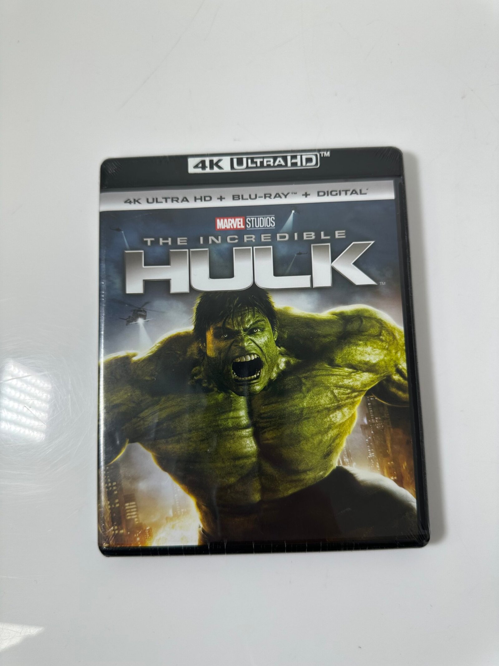 The Incredible Hulk - 4K Ultra HD + Blu-Ray + Digital - Produto Novo (Lacrado)