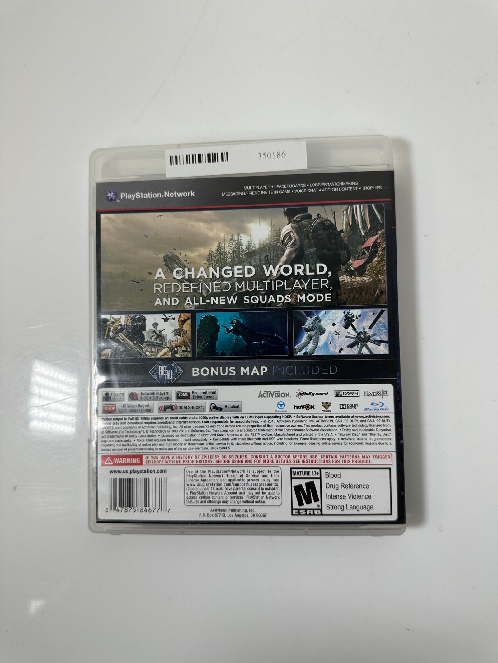 Call Of Duty Ghosts - Playstation 3 - Produto Usado - Imagem 3