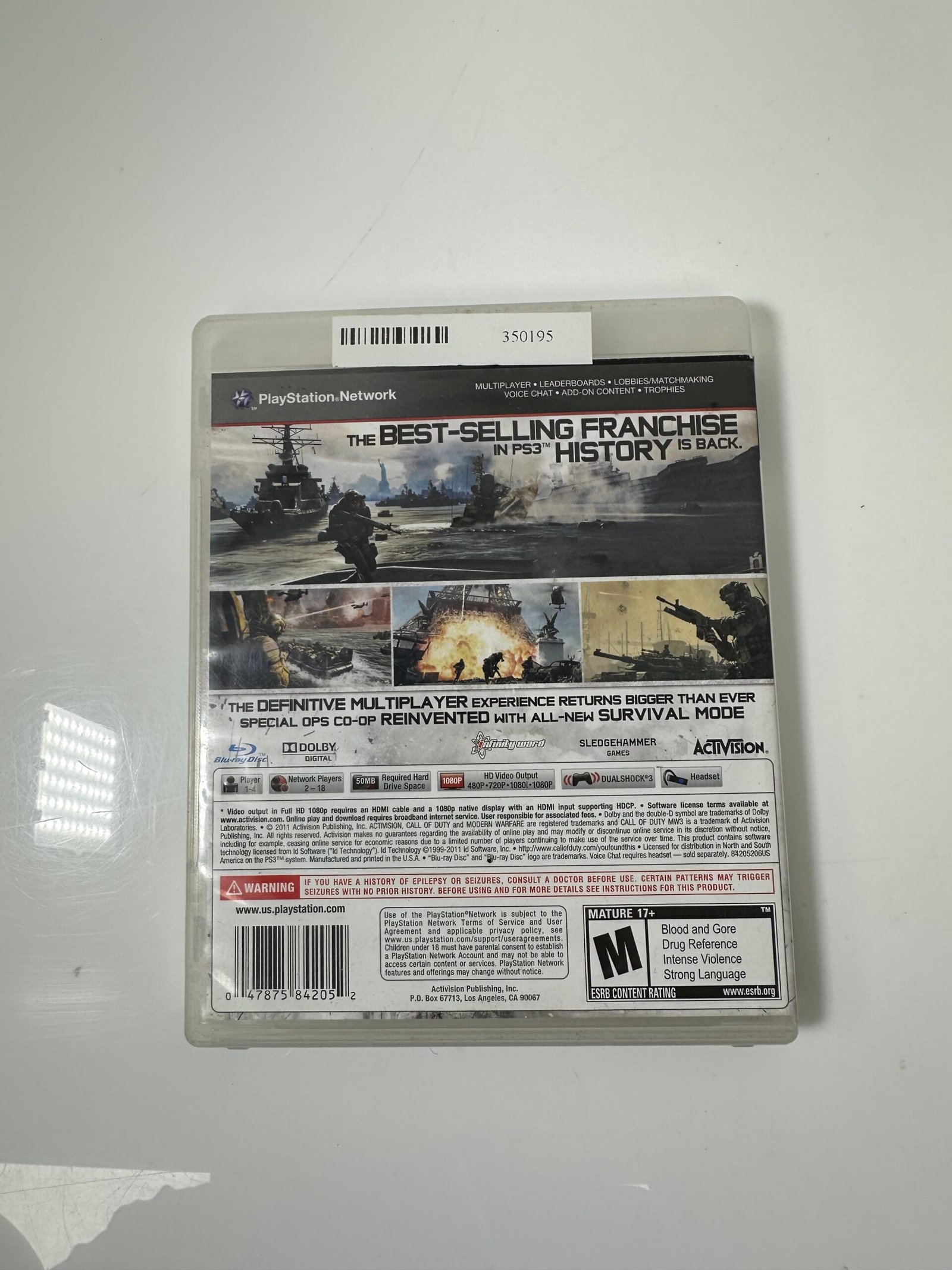 Call Of Duty Modern Warfare III - Playstation 3 - Produto Usado - Imagem 4