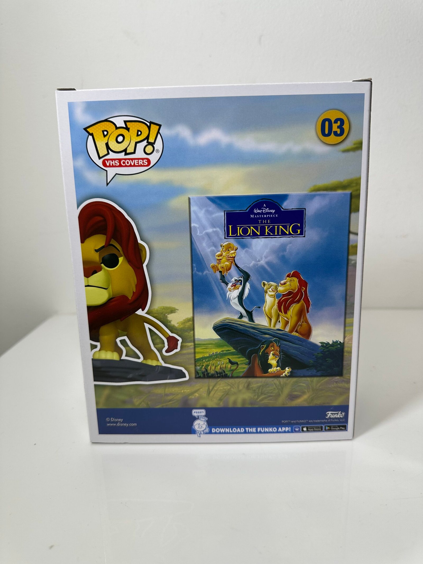 Funko POP! Masterpiece The Lion King - Simba on Pride Rock - Produto Novo (Lacrado) - Imagem 2