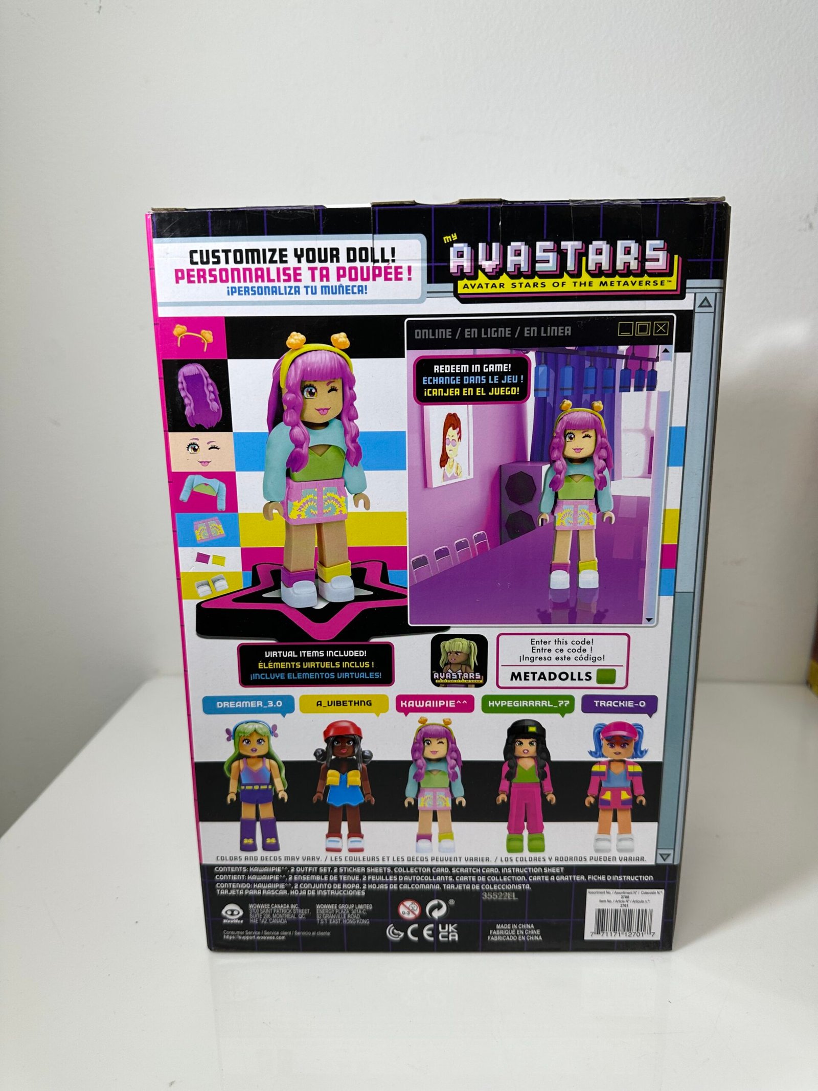 My Avastars - Kawaiipie - Produto Novo (Lacrado) - Imagem 2