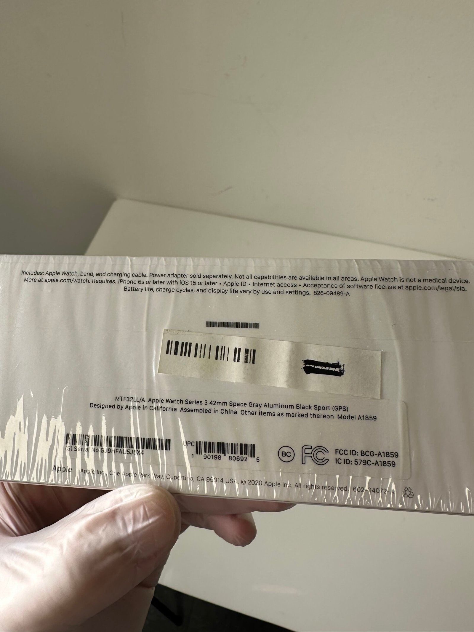 Apple Watch Series 3 42MM - Space Gray Aluminium - Produto Novo (Open Box) - Imagem 2