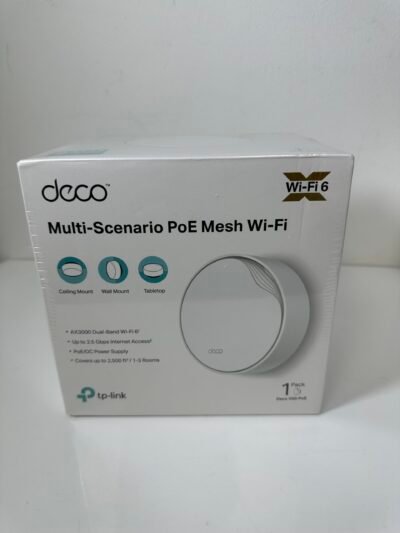 Deco X50-PoE - Multi-Scenario PoE Mesh Wi-Fi 6 - Produto Novo (Lacrado) - Segunda Unidade