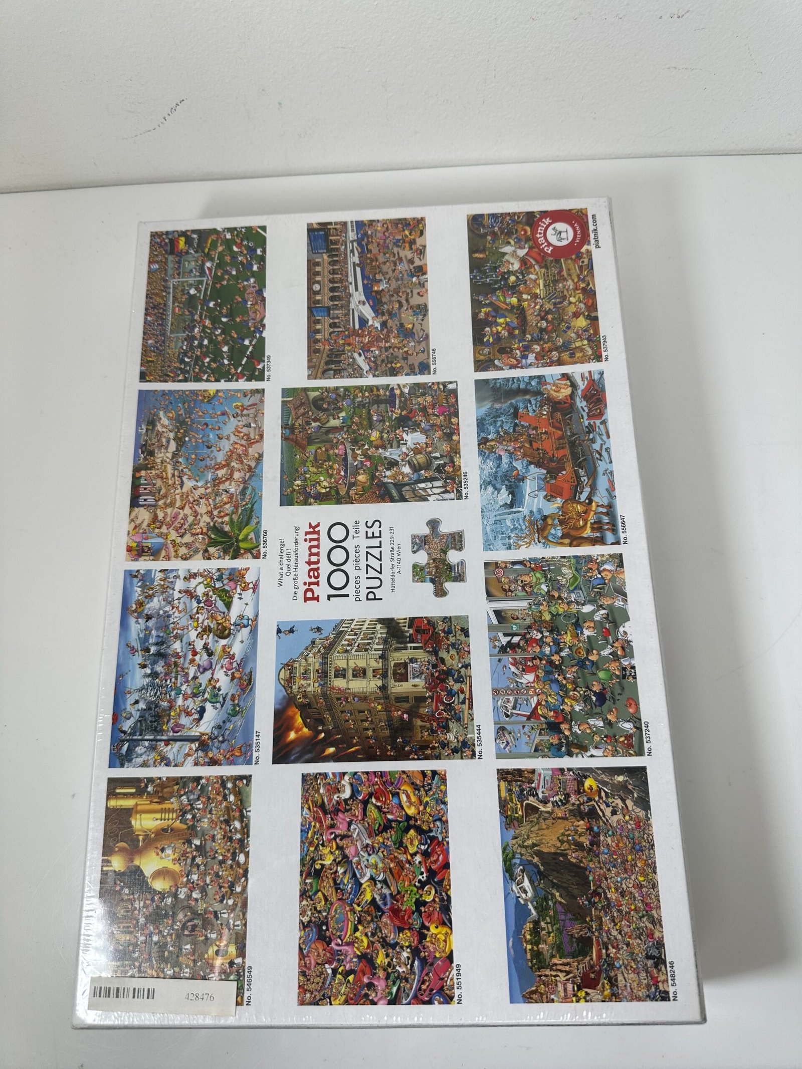 Piatnik - Puzzle 1000 - A-1140 Wien - Produto Novo (Lacrado) - Imagem 2
