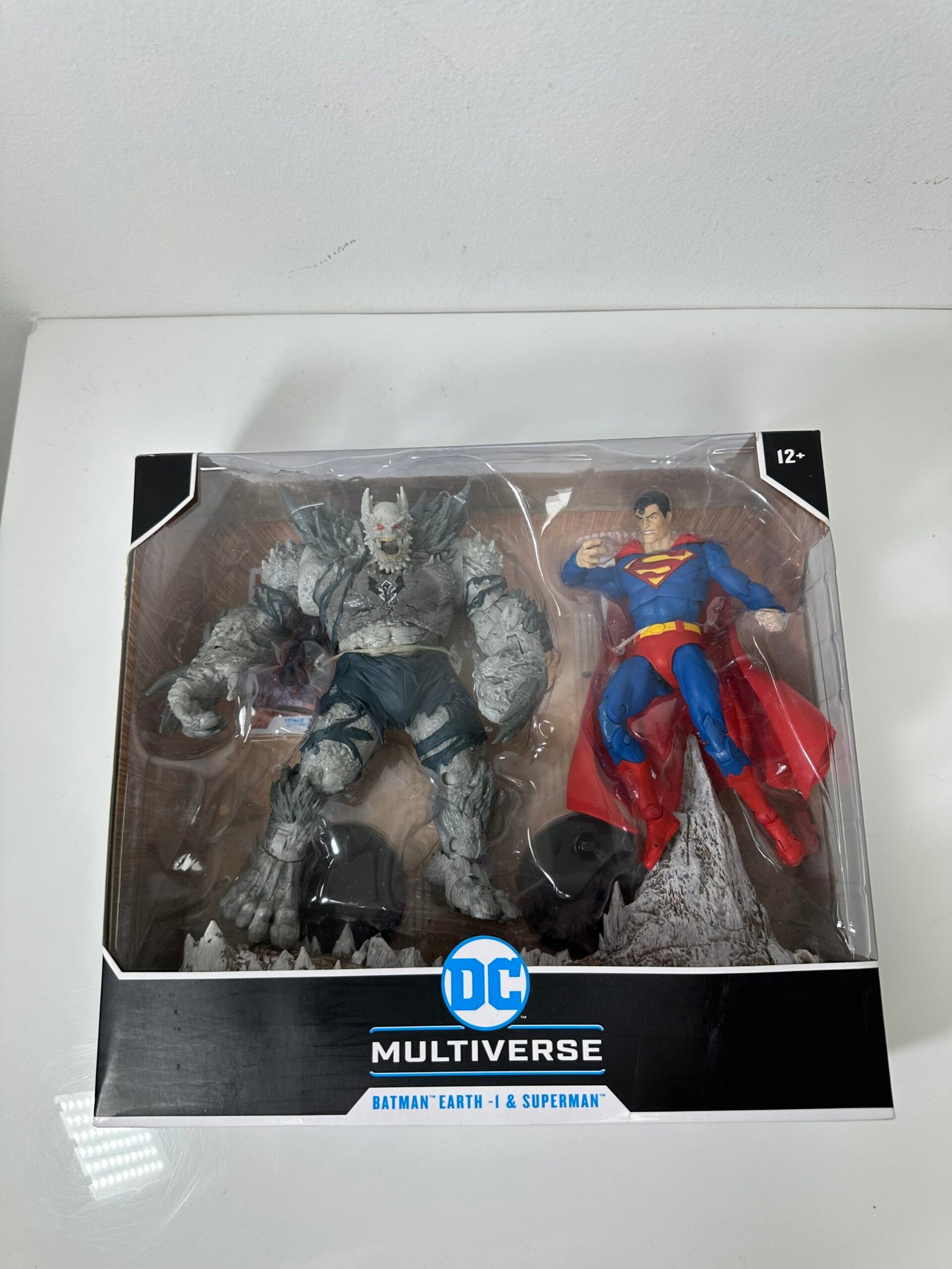 Dark Nights Metal - DC Multiverse - Batman Earth -1 and Superman - Produto Novo (Na Caixa)