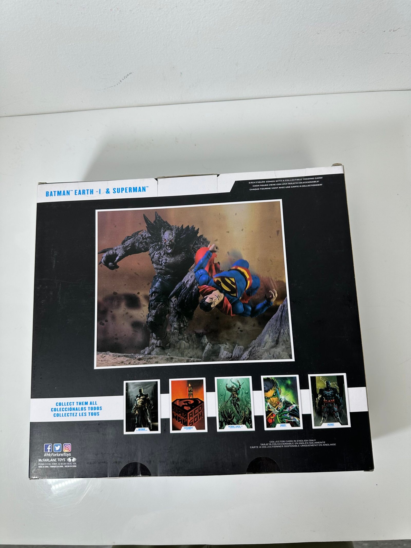 Dark Nights Metal - DC Multiverse - Batman Earth -1 and Superman - Produto Novo (Na Caixa) - Imagem 3