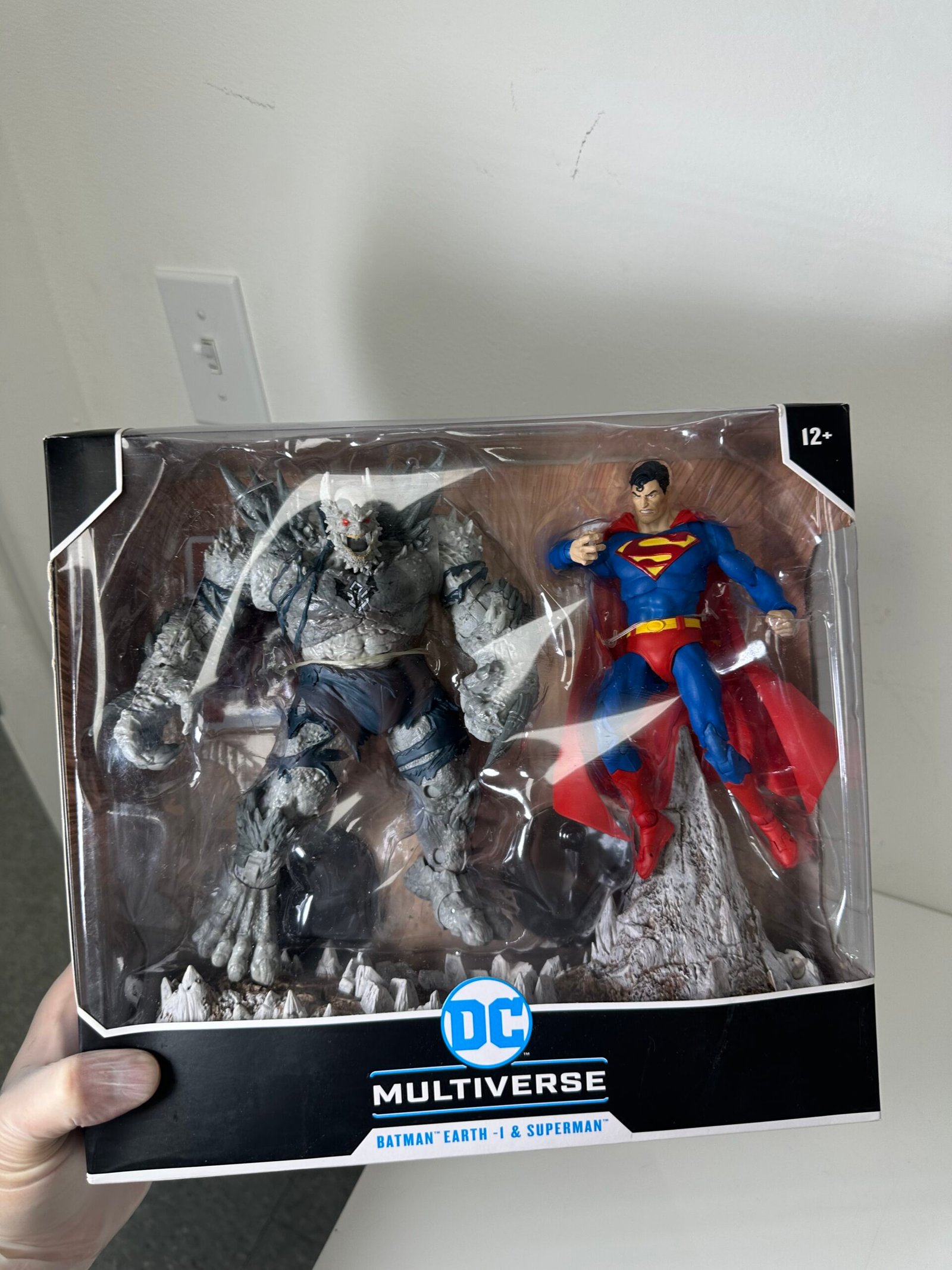 Dark Nights Metal - DC Multiverse - Batman Earth -1 and Superman - Produto Novo (Na Caixa) - Imagem 2