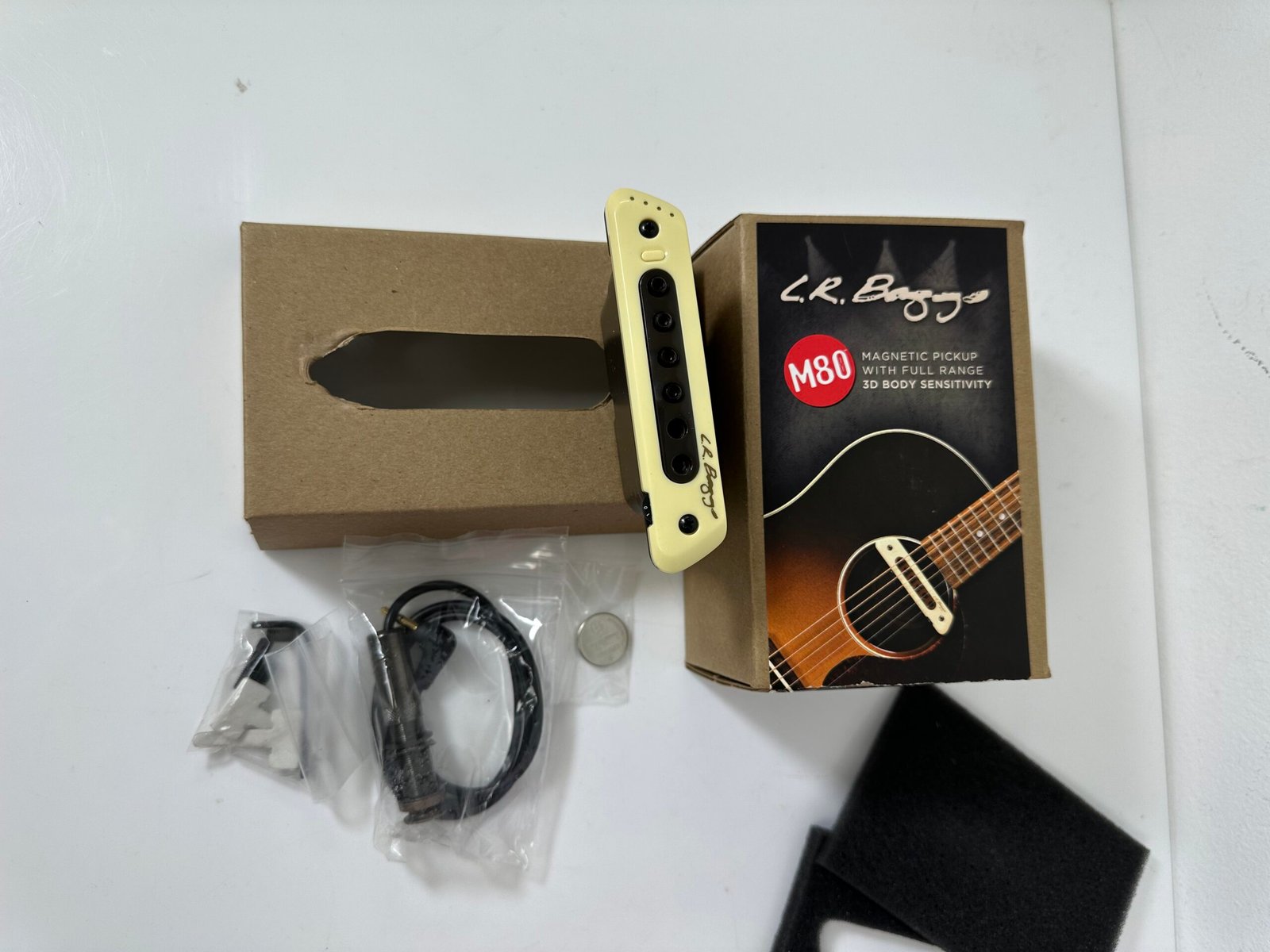 L.R. Baggs - M80 - Magnetic Pickup With Full Range 3D Body Sensitivity - Produto Novo (Open Box) - Imagem 3
