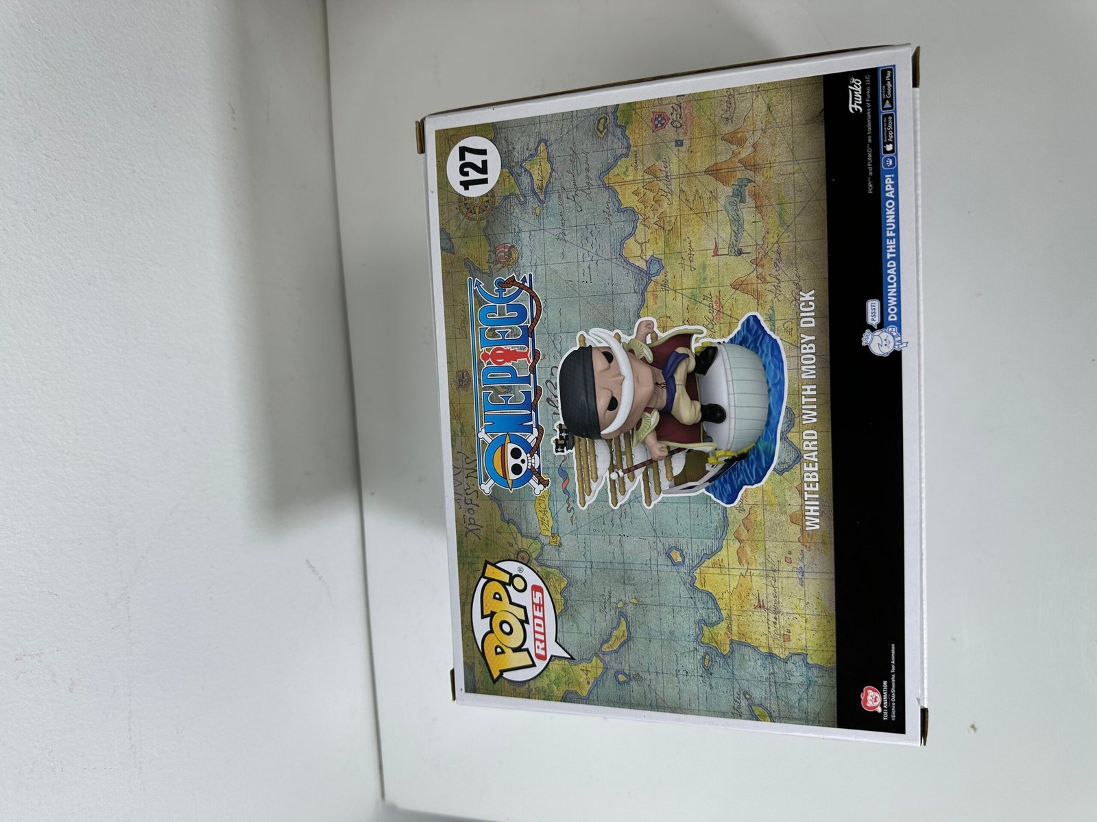 Funko POP! Rides - One Piece - Whitebeard with Moby Dick (127) - Produto Novo (Na Caixa) - Imagem 3