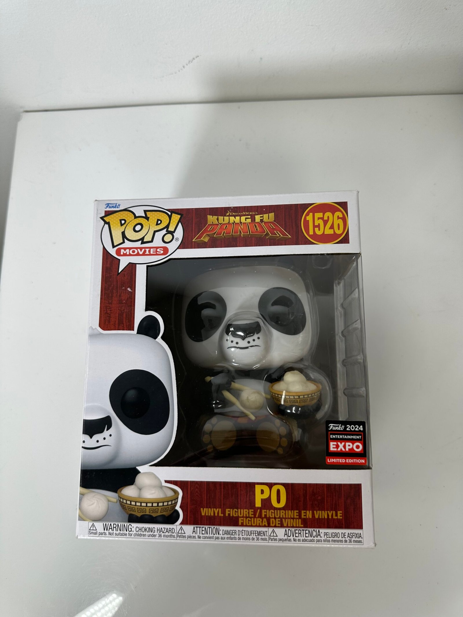 Funko POP! Movies - Kung Fu Panda - PO (1526) - Produto Novo (Na Caixa)