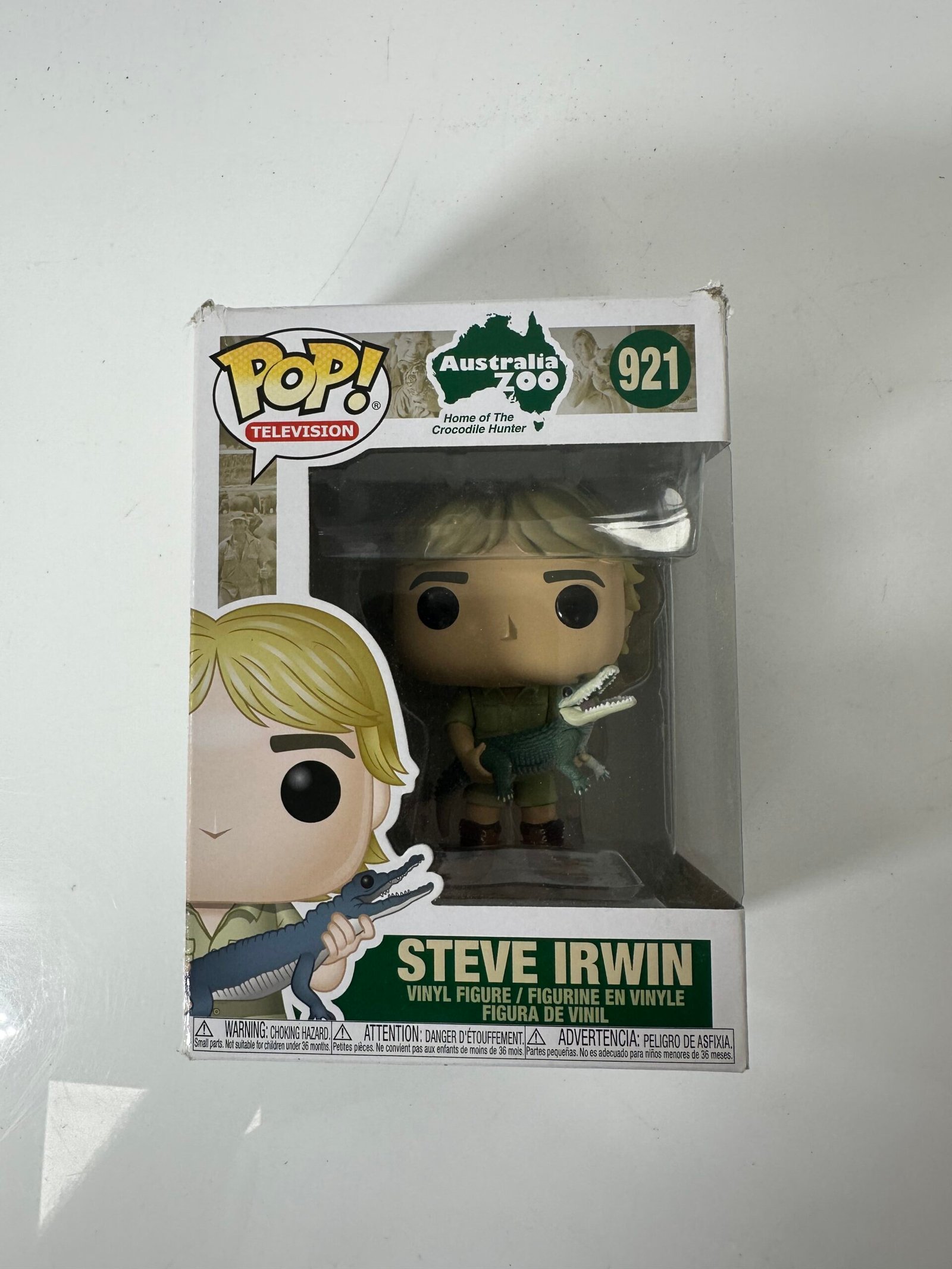 Funko POP! Australia Zoo - Steve Irwin (921) - Produto Novo (Na Caixa)