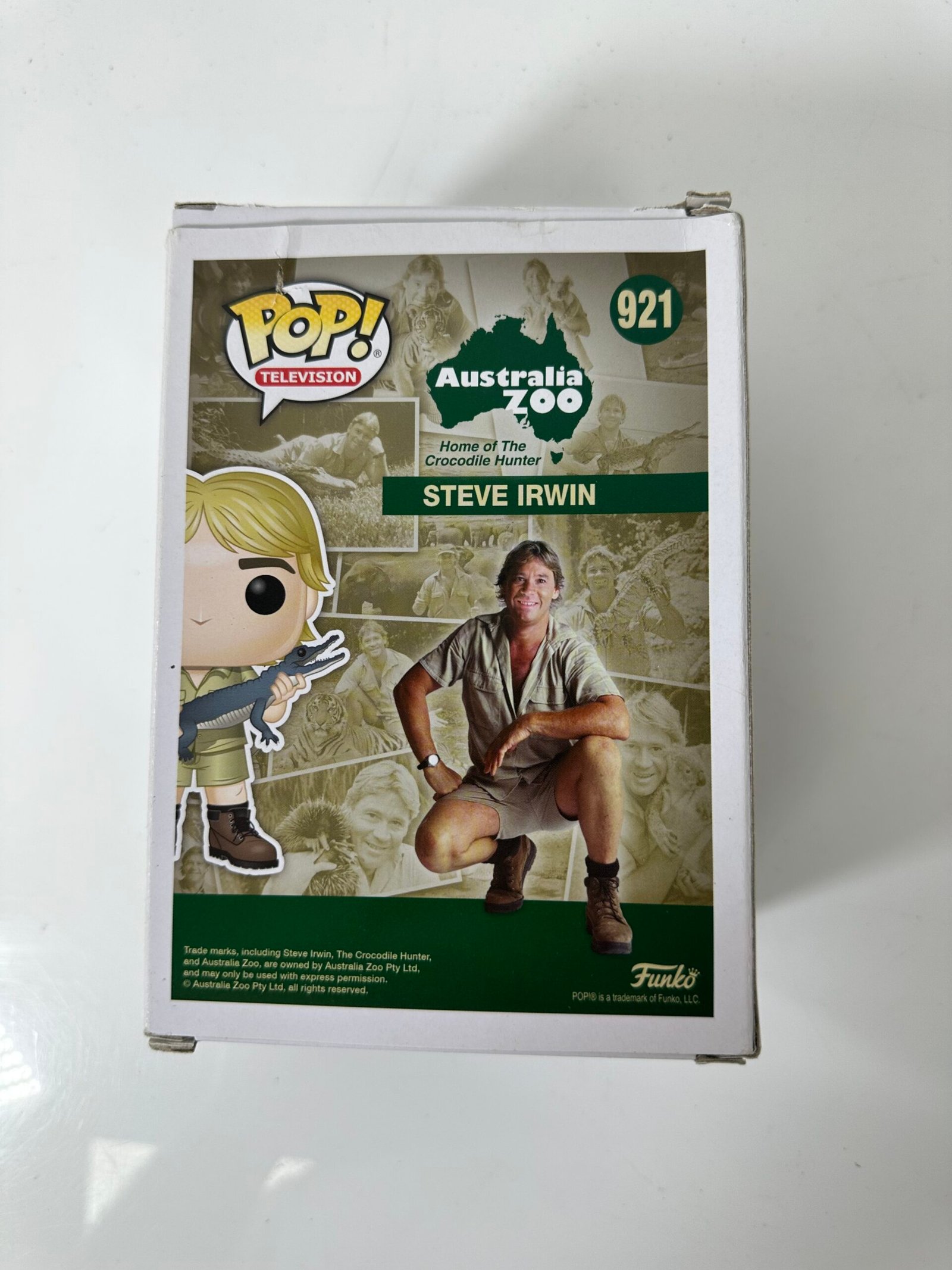 Funko POP! Australia Zoo - Steve Irwin (921) - Produto Novo (Na Caixa) - Imagem 2
