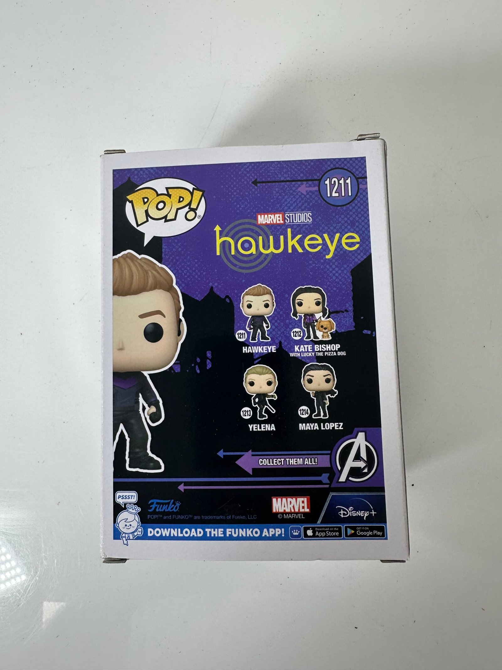 Funko POP! Marvel Studios Hawkeye - Hawkeye (1211) - Produto Novo (Na Caixa) - Imagem 2