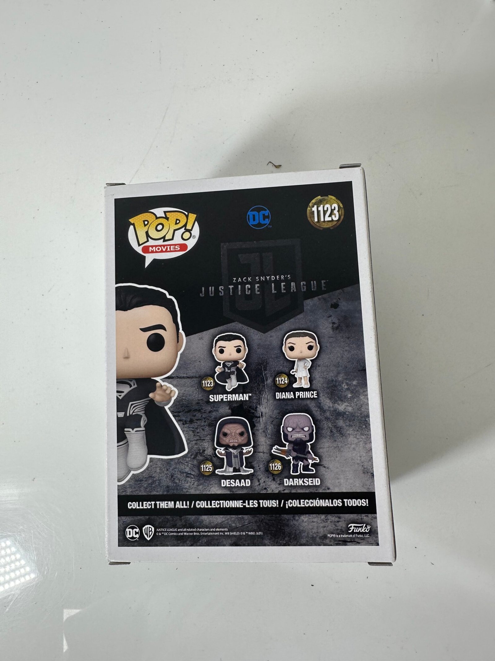 Funko POP! Justice League - Superman (1123) - Produto Novo (Na Caixa) - Imagem 2