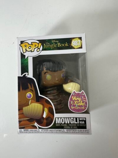 Funko POP! The Jungle Book - Mowgli With Kaa (987) - Produto Novo (Na Caixa)