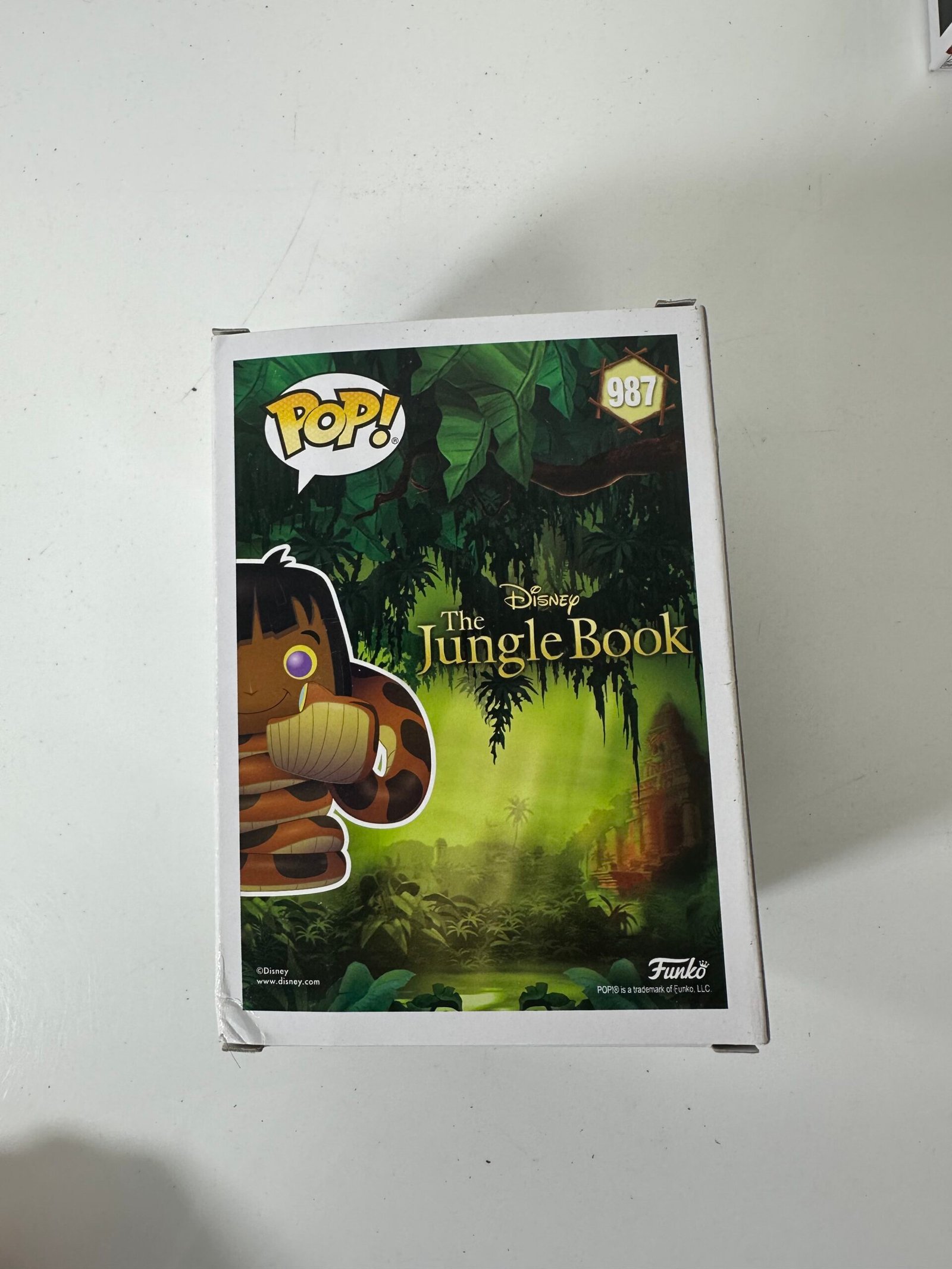 Funko POP! The Jungle Book - Mowgli With Kaa (987) - Produto Novo (Na Caixa) - Imagem 2