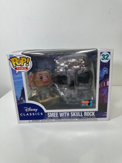 Funko POP! Town - Disney Classics Peter Pan - Smee With Skull Rock - Produto Novo (Lacrado)
