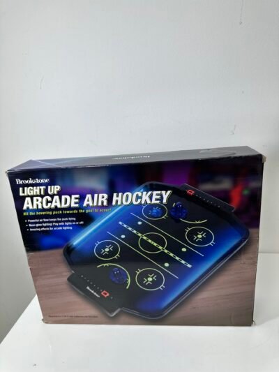 Brookstone - Light Up - Arcade Air Hockey - Produto Novo (Lacrado)