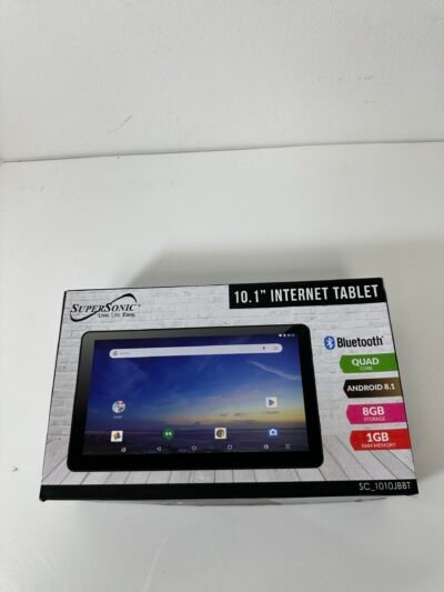 SuperSonic - SC_ 1010JBBT - 10.1'' Internet Tablet - 8GB / 1GB RAM / Android 8.1 - Produto Novo (Open Box)