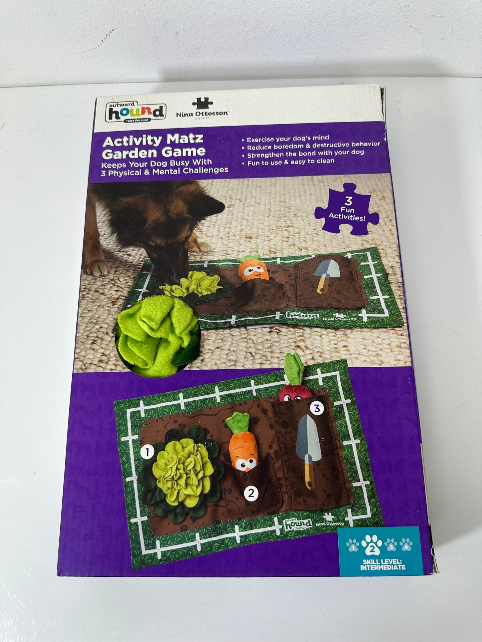 Outward hound - Activity Matz Garden Game - Produto Novo (Lacrado)