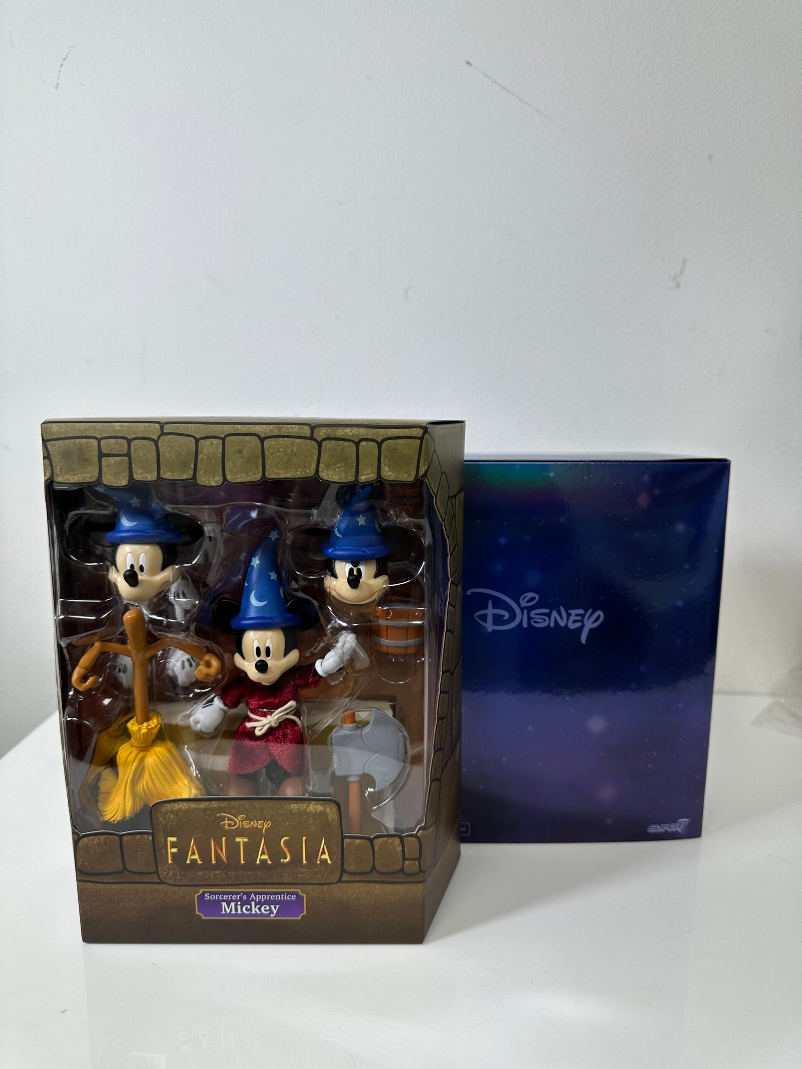 Super7 - Disney Fantasia Mickey - Produto Novo (Na Caixa)
