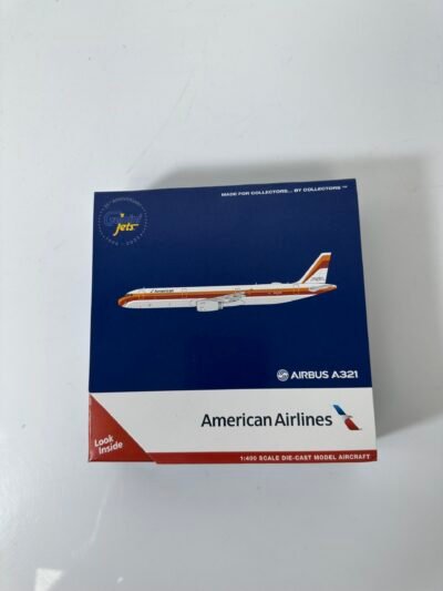 Gemini Jets - Miniatura American Airlines - Airbus A321 - Escala 1:400 - Produto Novo (Na Caixa)
