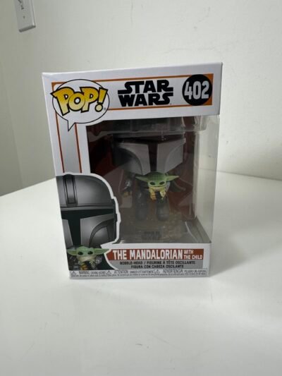 Funko POP! Star Wars - The Mandalorian With The Child (402) - Produto Novo (Na Caixa)
