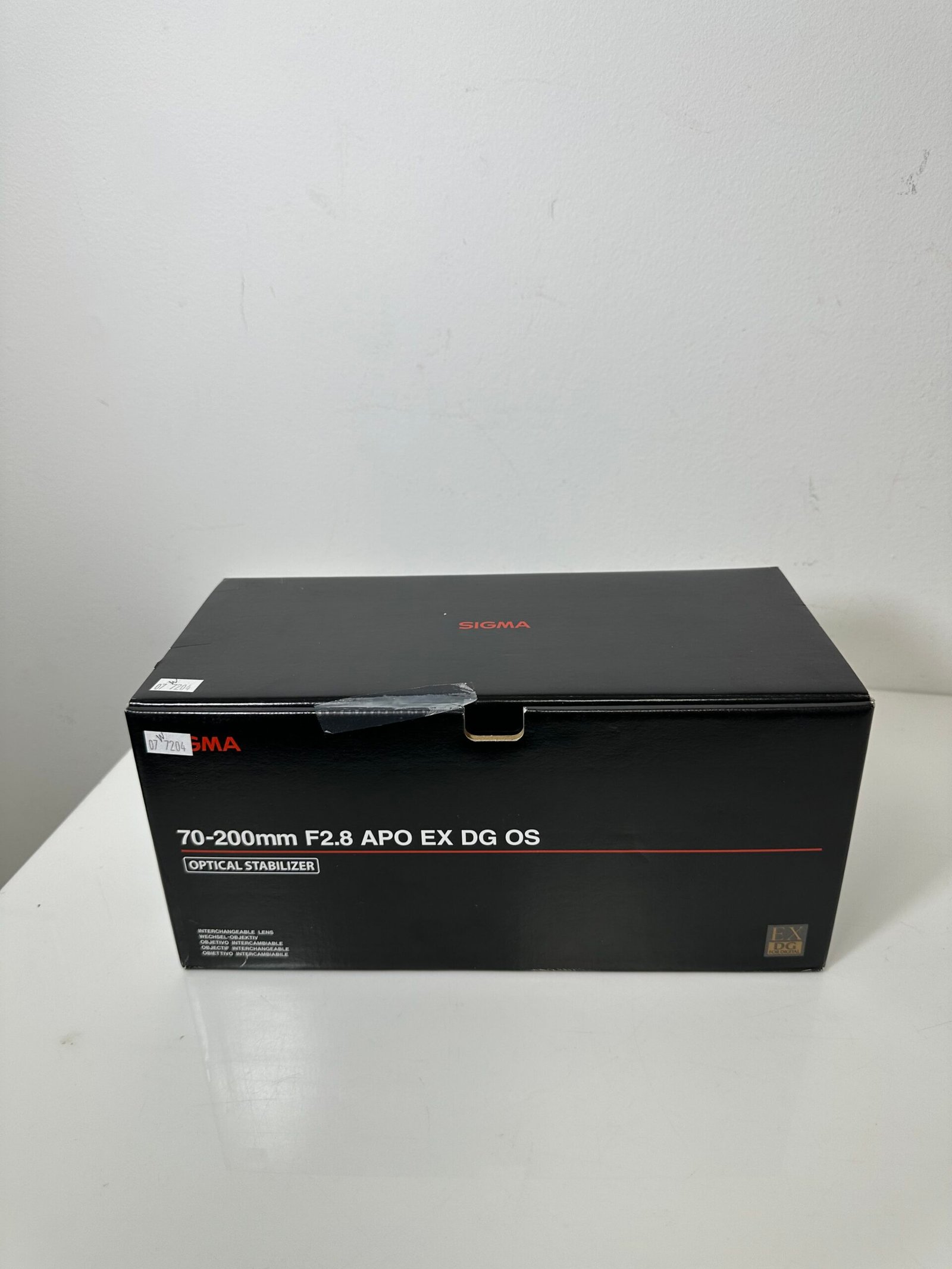 Sigma - 70-200mm F2.8 APO EX DG OS - Optical Stabilizer - Produto Novo (Lacrado)