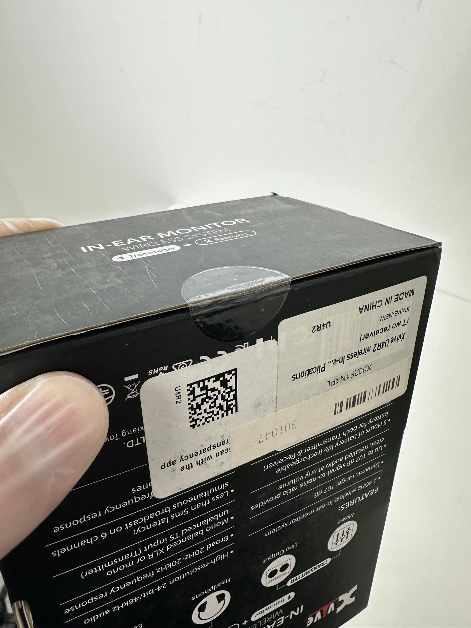 XVive - U4R2 Two Receivers - In-Ear Monitor - Produto Novo (Lacrado) - Imagem 2