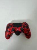 Sony Playstation 4 - Controle DualShock 4 - Red Camouflage - Condição: Excelente (A+)