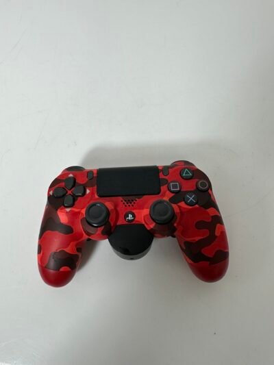 Sony Playstation 4 - Controle DualShock 4 - Red Camouflage - Condição: Excelente (A+)