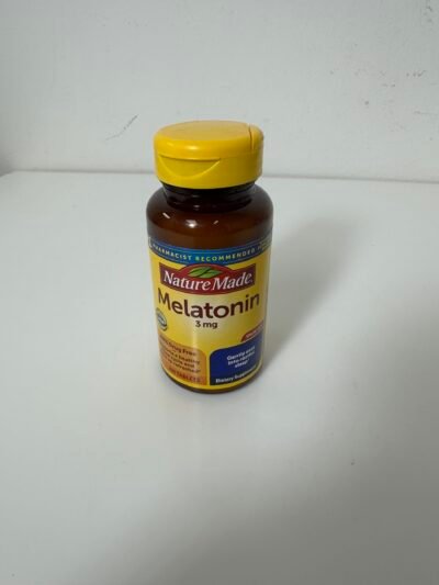 Nature Made - Melatonin 3mg - 200 tablets - Produto Novo (Lacrado) (cópia)
