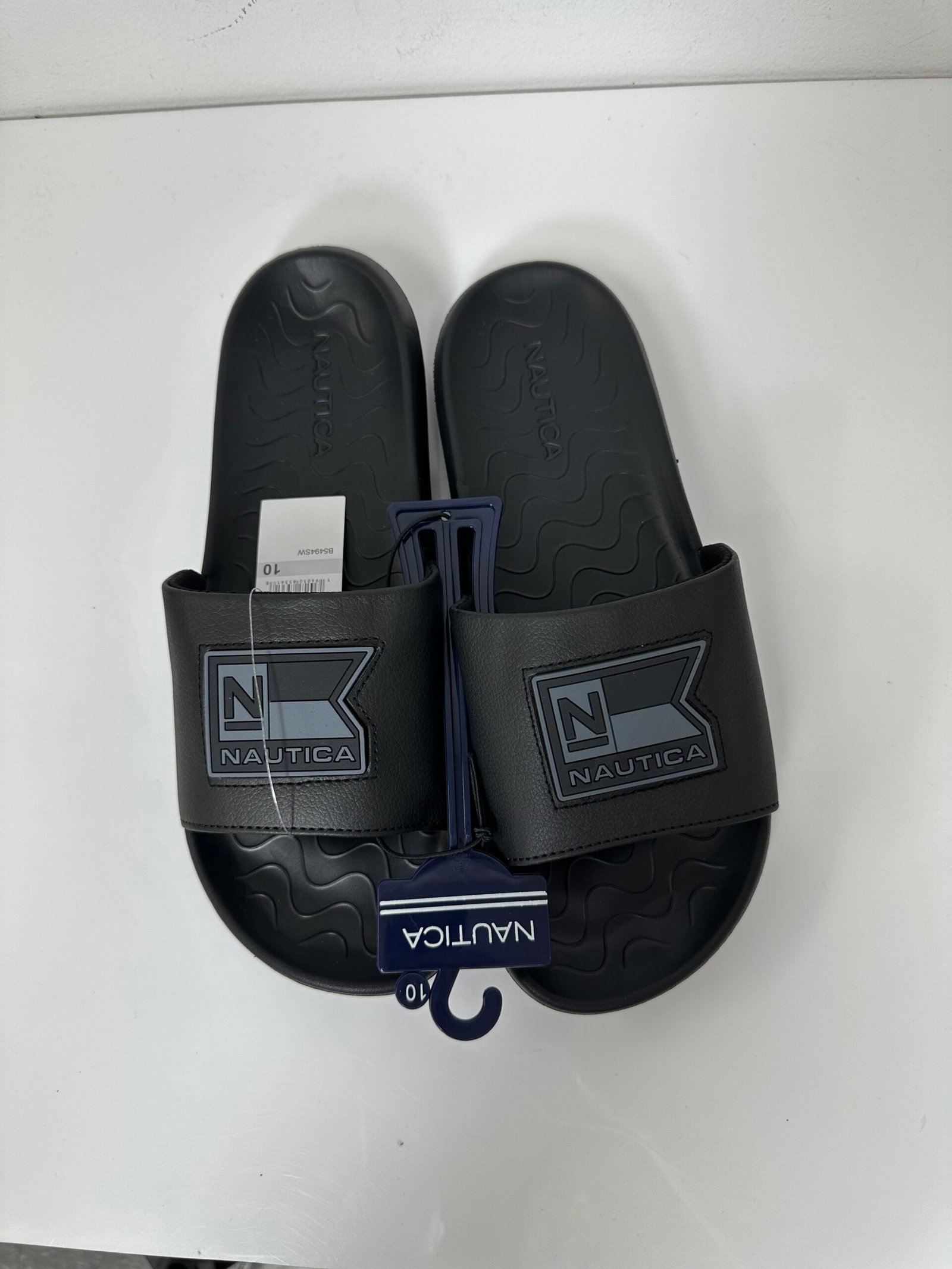 Nautica - logo slide sandal - Tamanho Masculino 10US - Produto Novo (Sem Caixa)