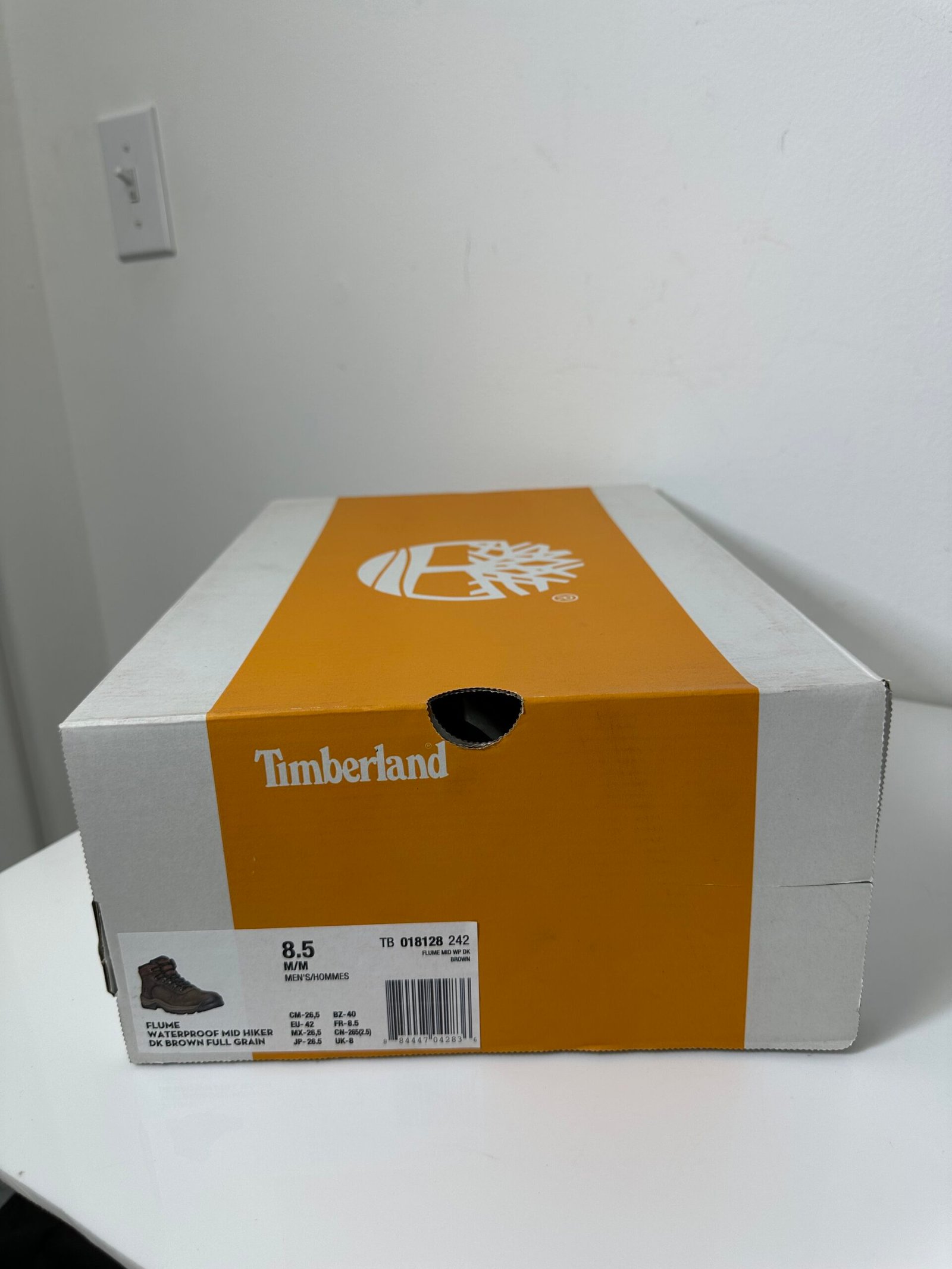 Timberland - Flume Waterproof Mid Hiker - Tamanho Masculino 8.5US - Produto Novo (Na Caixa) - Imagem 5