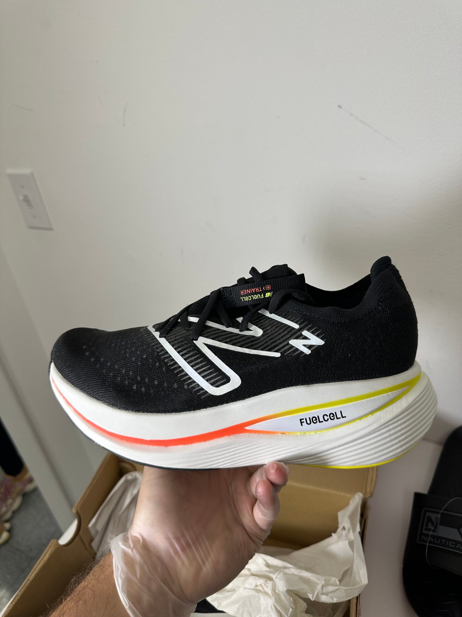 New Balance - FuelCell SuperComp Trainer - Tamanho Masculino 10US - Produto Novo (Na Caixa) - Imagem 3