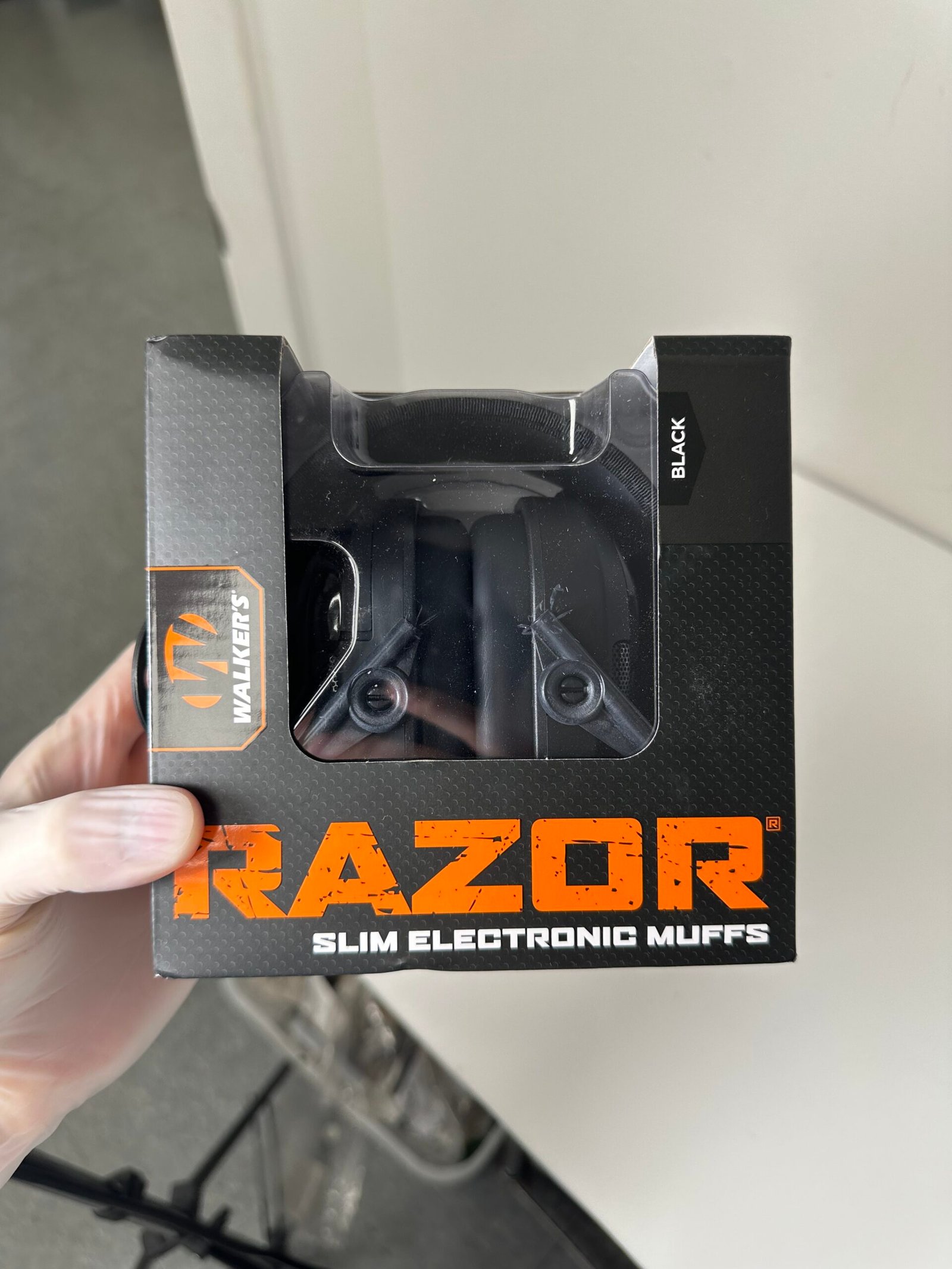 Walker's - Abafador de ruido Razor Slim Eletronic Muffs - Produto Novo (Lacrado)